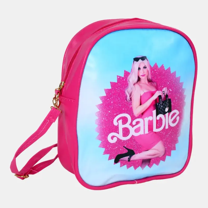Barbie Shoulder Bag   Fuchsia with Black Glasses Design