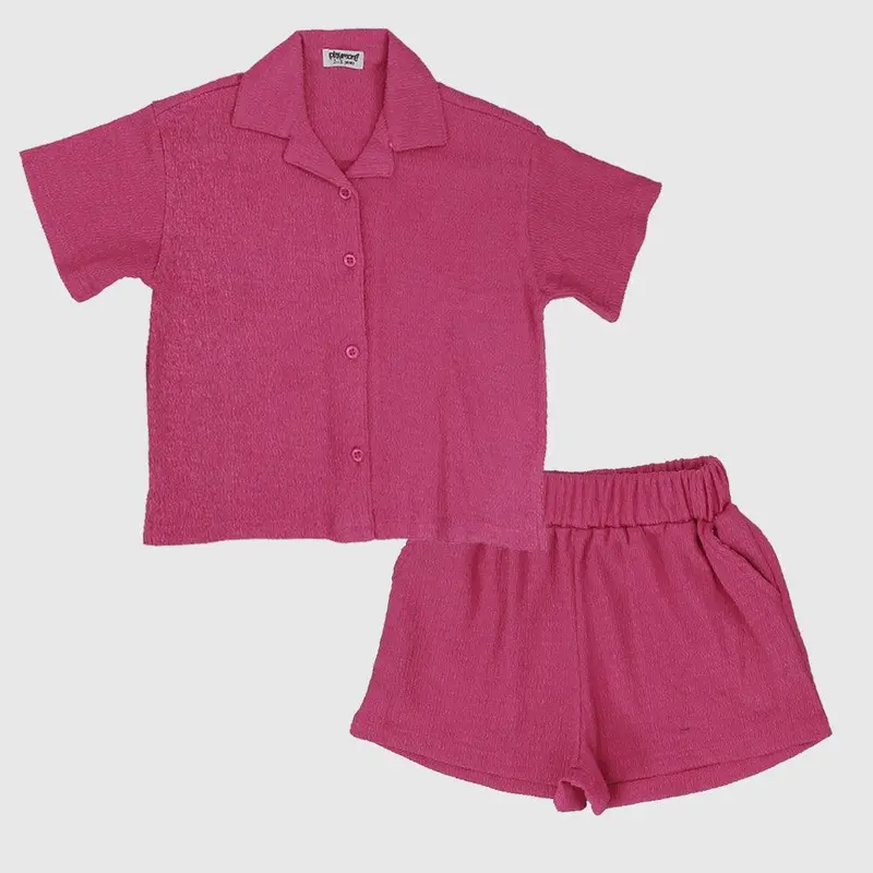 Unisex Fuchsia Outfit Set