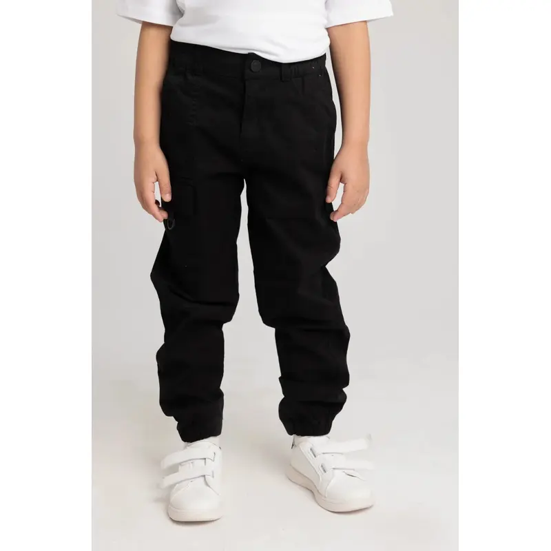 Unisex Gabardine Pants  Black