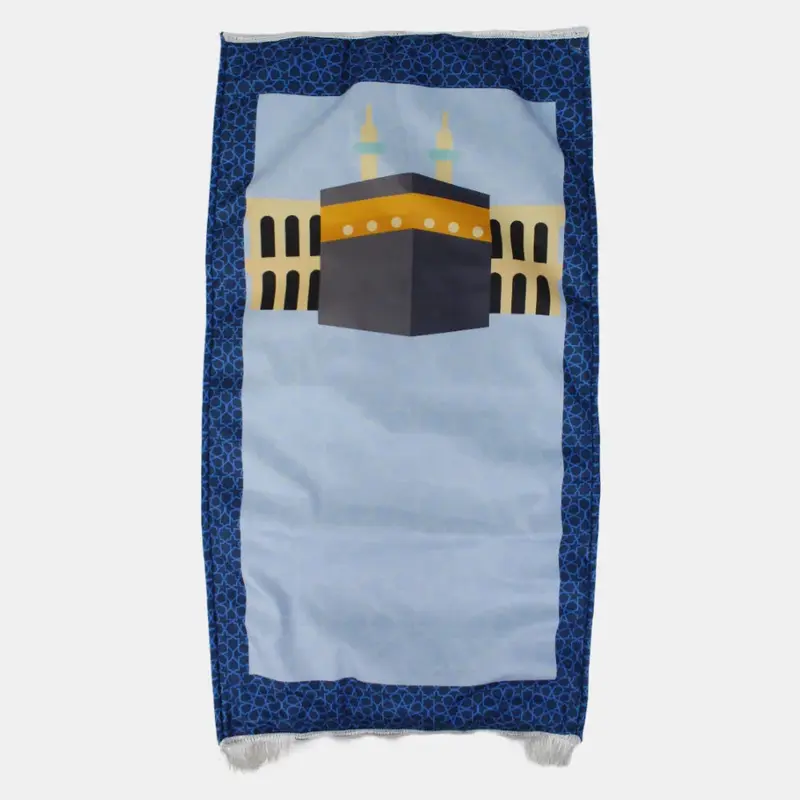Prayer Mat  Baby Blue / Navy