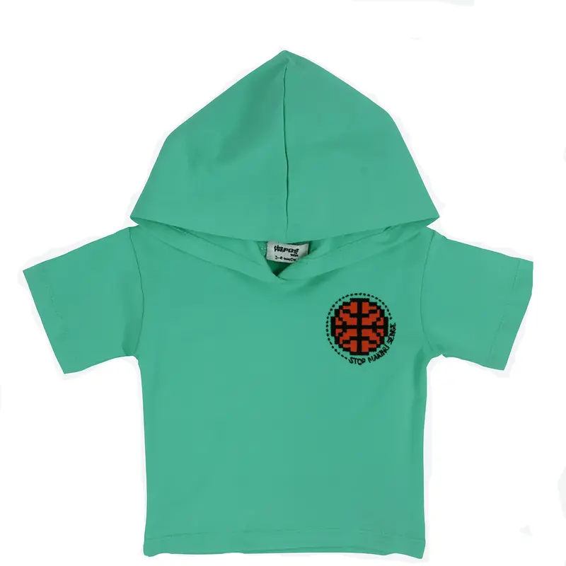 Unisex Baby Mint "STOP MAKING SENSE" Hooded T-Shirt