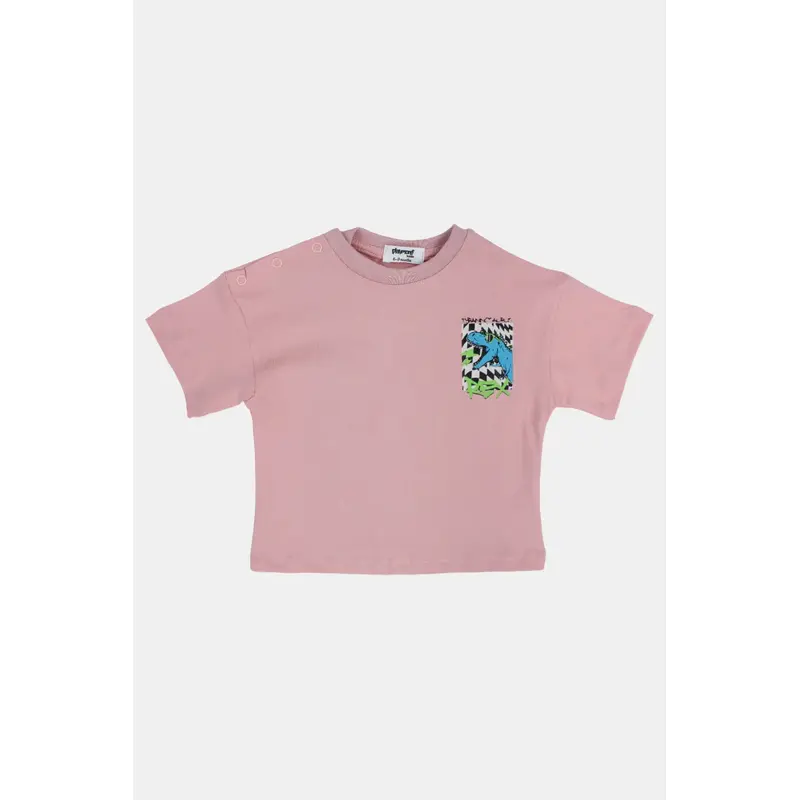 Unisex Baby Pink "NORTH COAST LOVIN" Cotton T-Shirt