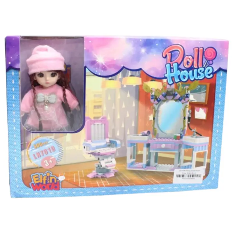 World Doll House LAURA & Dressing Table