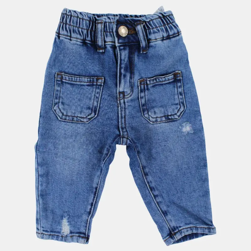Baby Girls Mid-Rise Jeans