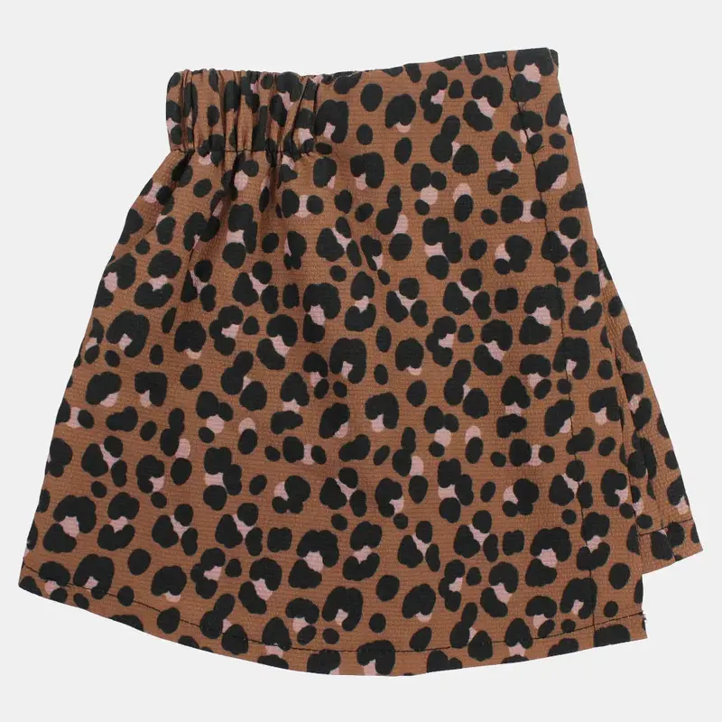 Baby Girls Skirt/Shorts  Brown Leopard