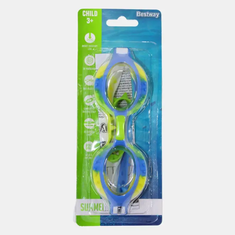 Bestway Summer Swirl Goggles - Blue
