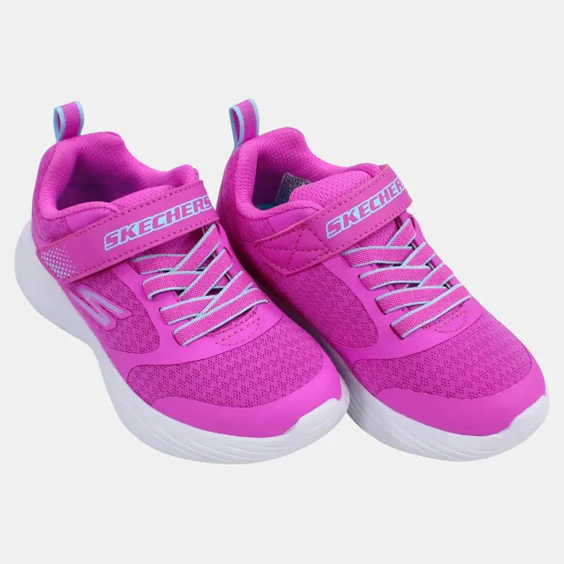 Girls Leather Sneakers - Pink