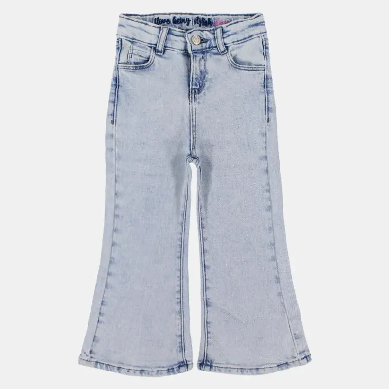 Girls Stretch Denim Jeans  Mid Rise