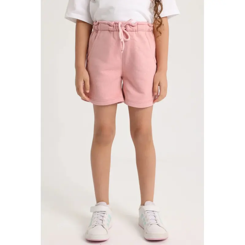 Unisex Cotton Shorts - Dusty Pink