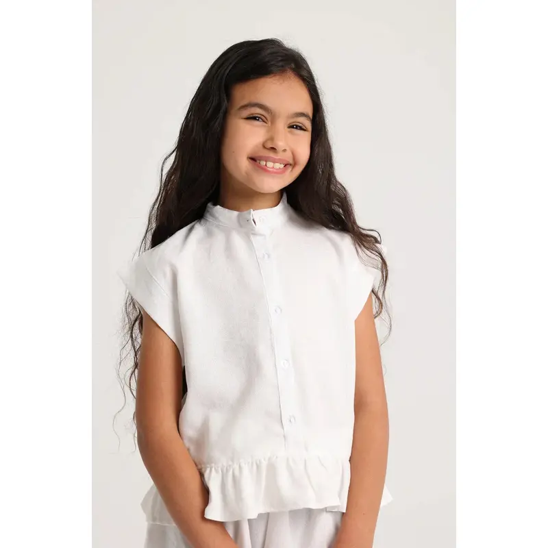 Girls Blouse  Off-White