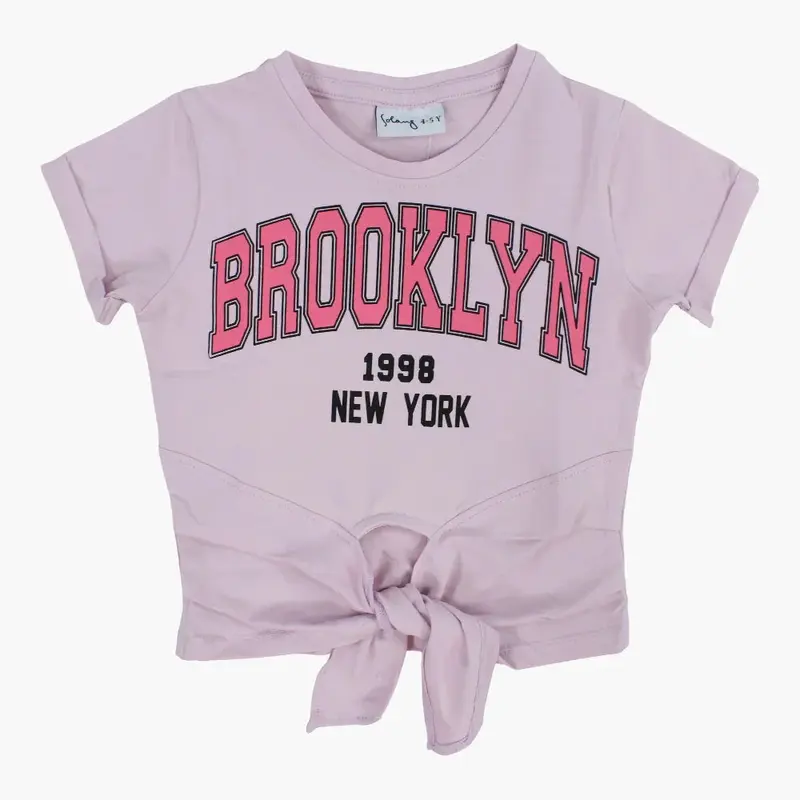 Girls Cotton Printed T-Shirt