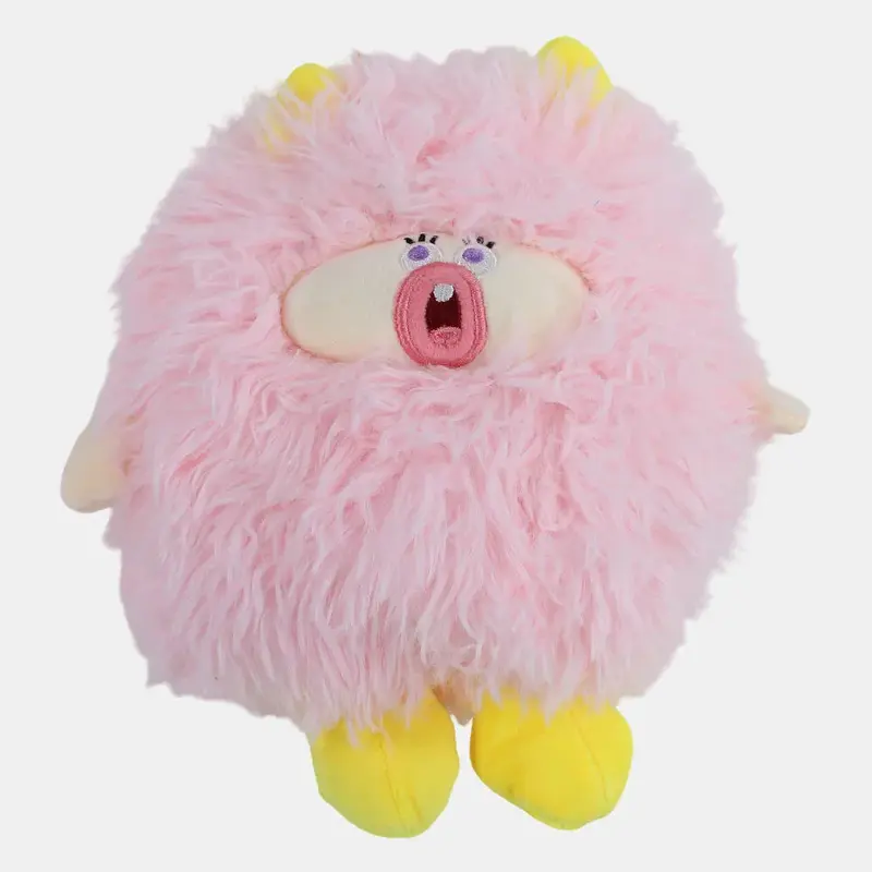 Long-Haired Monster Cub  (22 cm) Pink