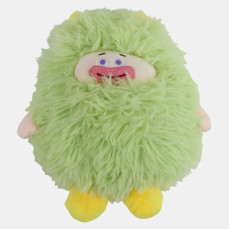 Long-Haired Monster Cub - (22cm) Green