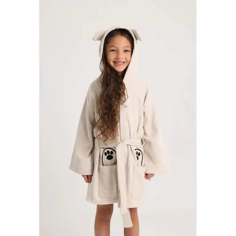 Unisex Kids Swim Robe  Bear Design