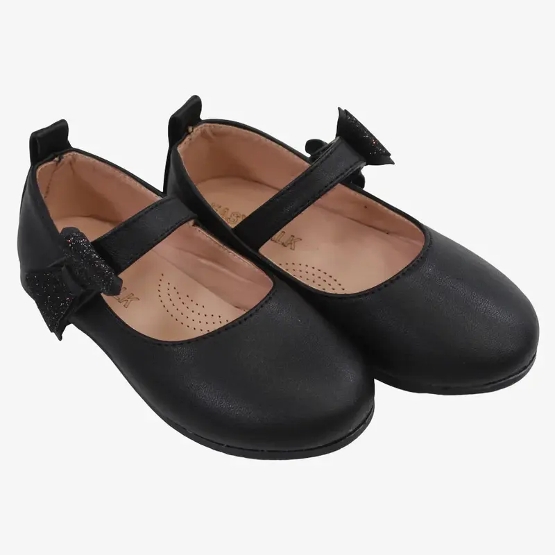 Baby Girls Leather Ballerina Shoes