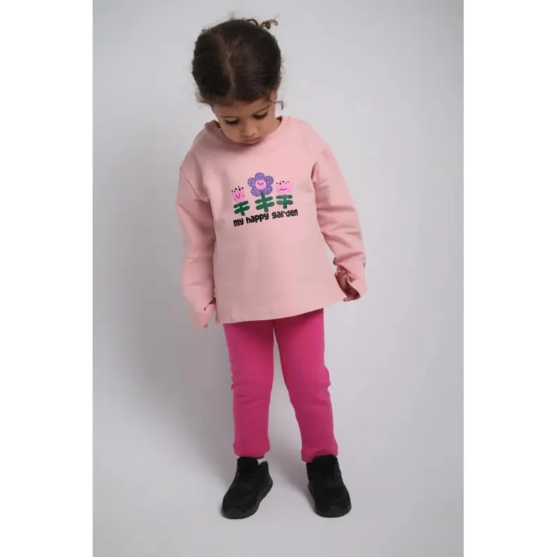 Fuchsia Fleeced Leggings