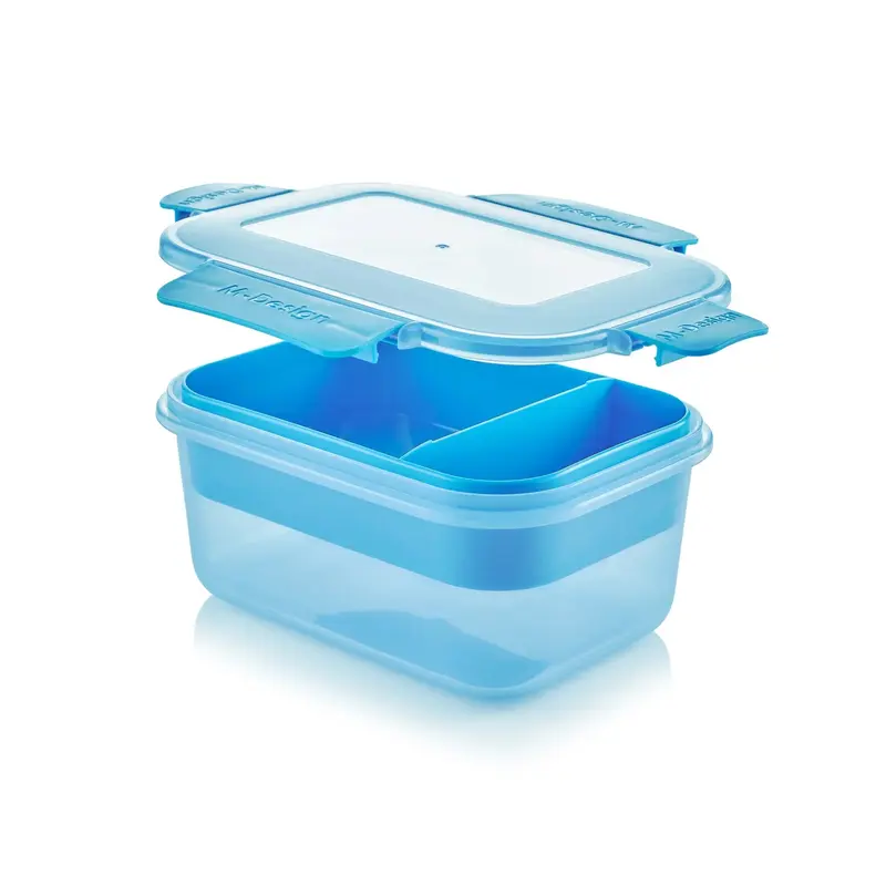 M Design Lunch Box, 1.1 Liter - Blue