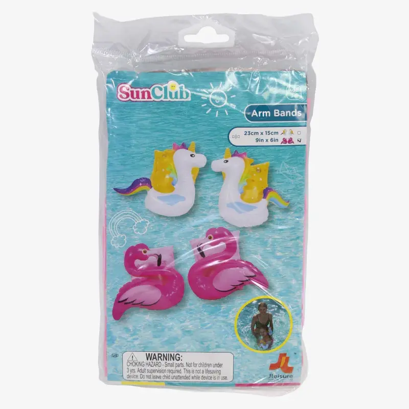 Sun Club Kids Arm Bands  Pink