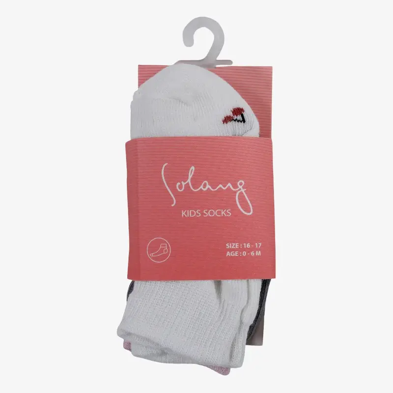 Unisex Baby Cotton Socks - Multicolor