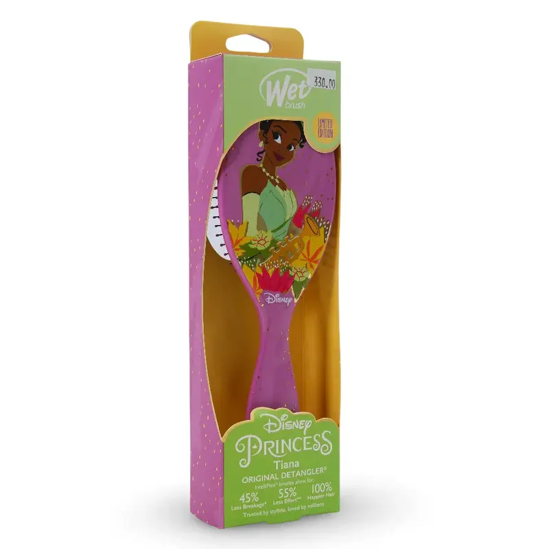 Wet Brush Princess Celebration  Tiana Childrens Round Hairbrush