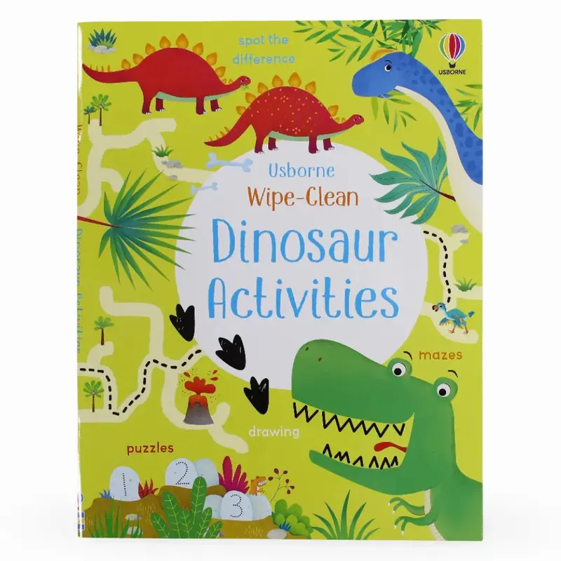 Wipe-Clean Dinosaur Activities  Roars of Learning Fun