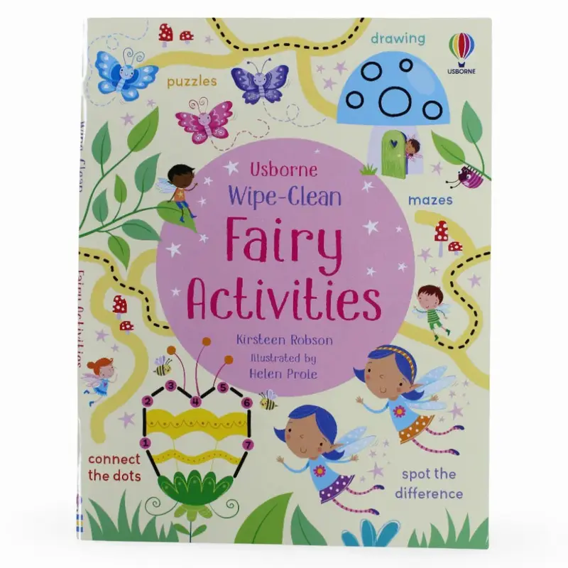 Wipe-Clean Fairy Activities  Sparkly Practice Play