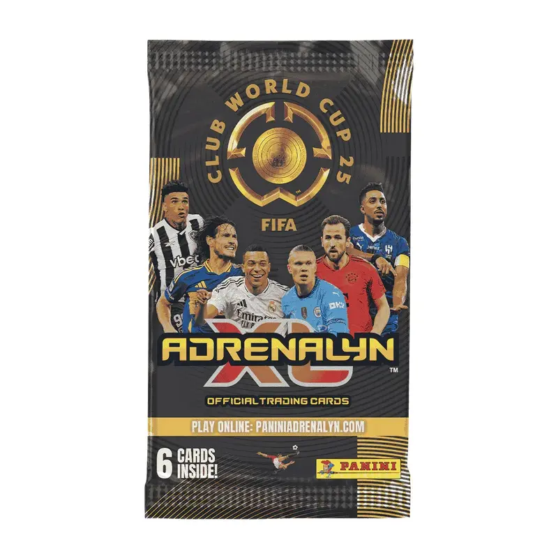 6 Trading Cards Pack  FIFA Club World Cup 2025 Adrenalyn XL