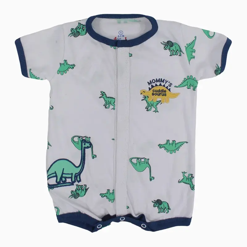 Baby Boys Cotton Romper  Dinos