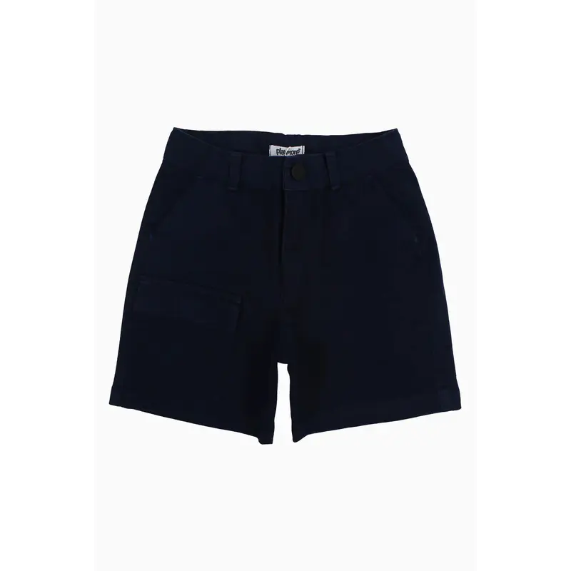 Boys Gabardine Shorts  Navy