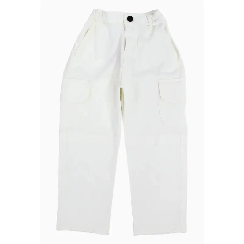 Unisex Gabardine Pants  Off-white