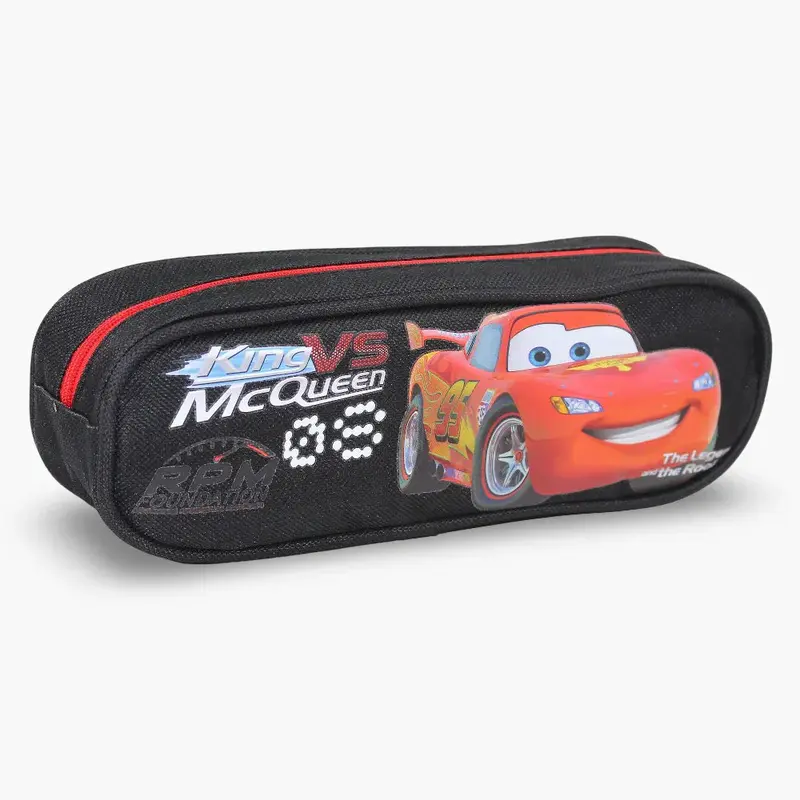 Cars Pencil Case - Black