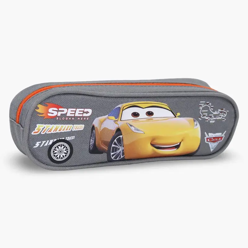 Cars Pencil Case  Grey
