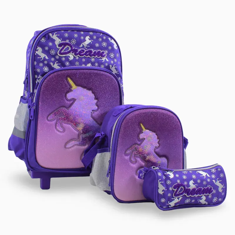 Dream Unicorn School Set  17 Inches