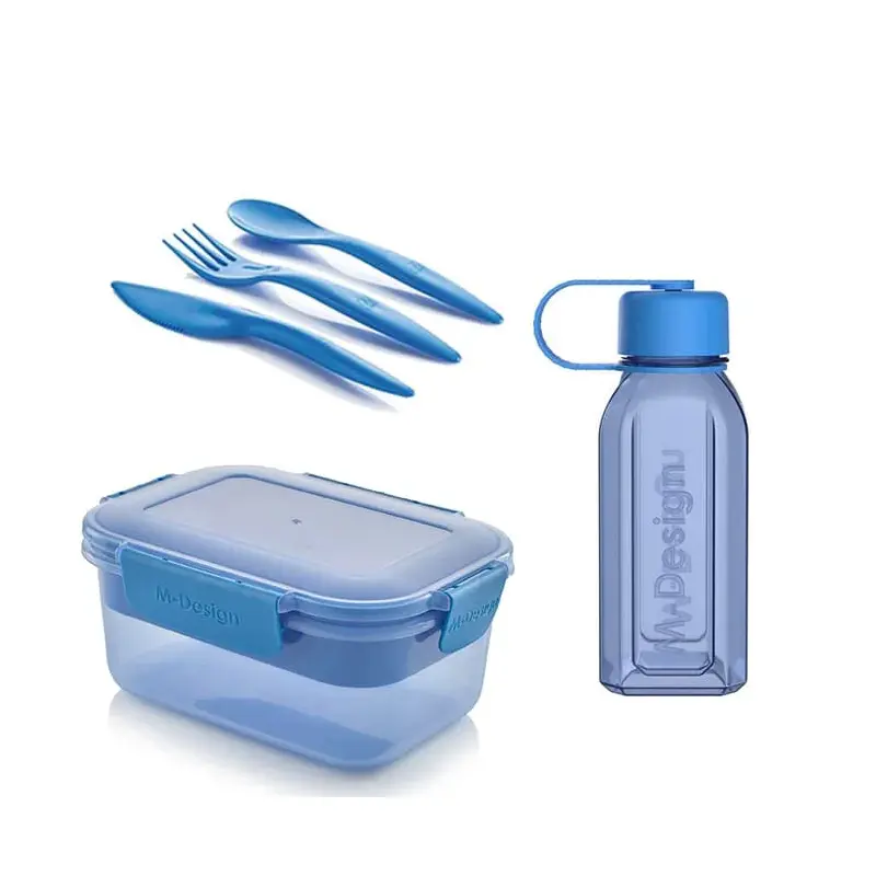 M-Design Lunch Set - 1.1 L Blue