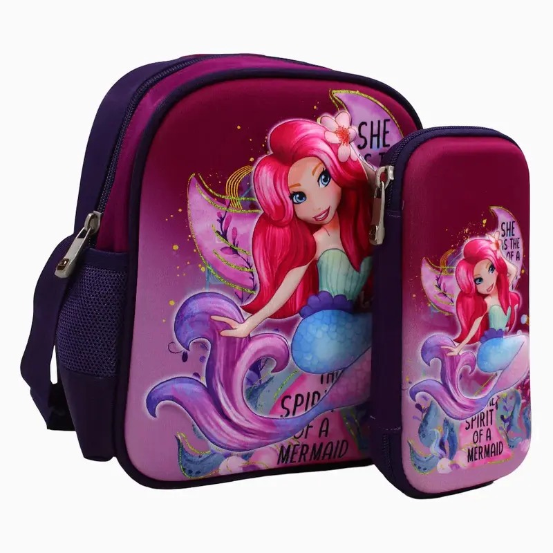 Mermaid School Set (Lunch Bag + Pencil Case)