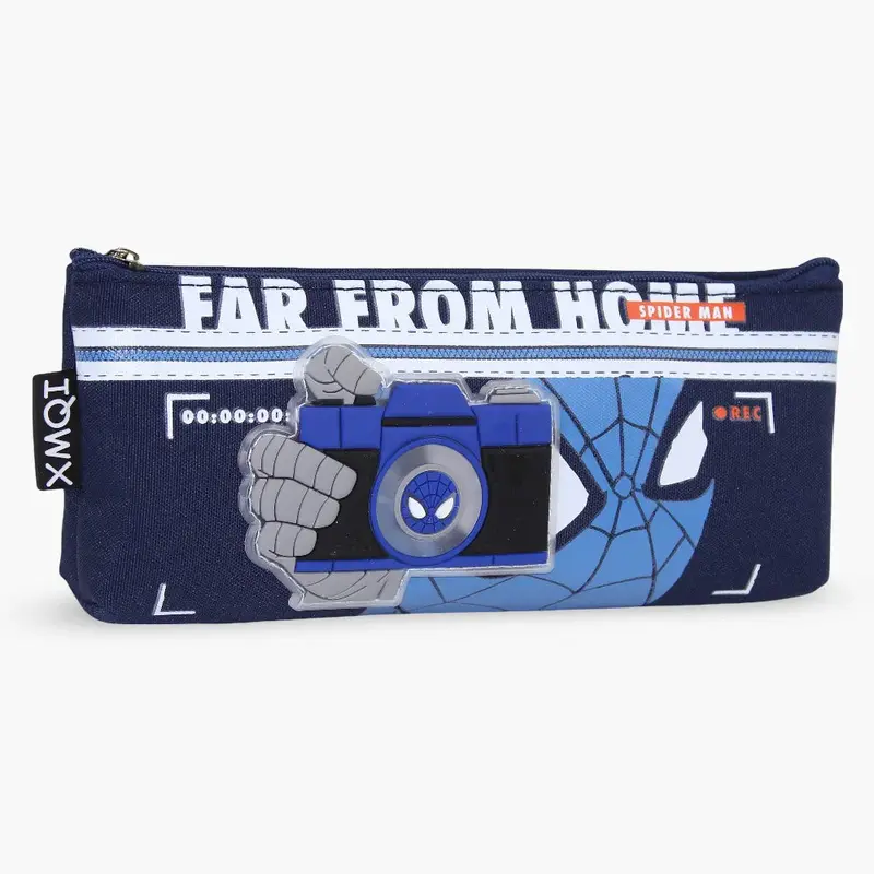 Spiderman Pencil Case  Navy Blue
