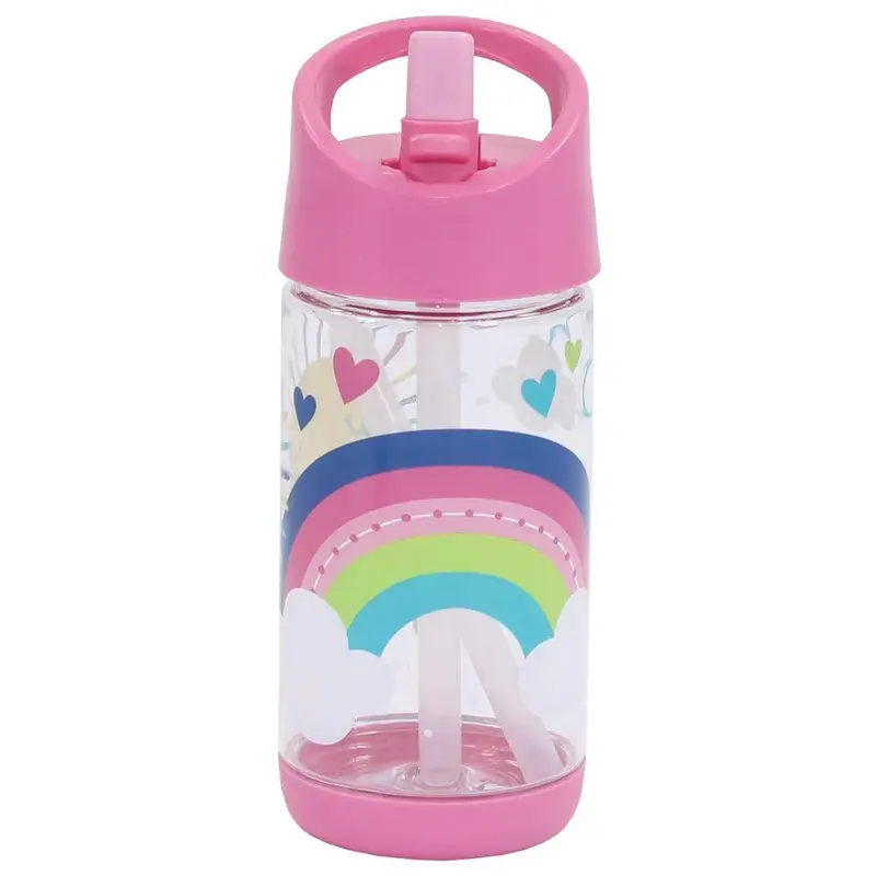 Stephen Joseph Flip Top Bottle - Rainbows