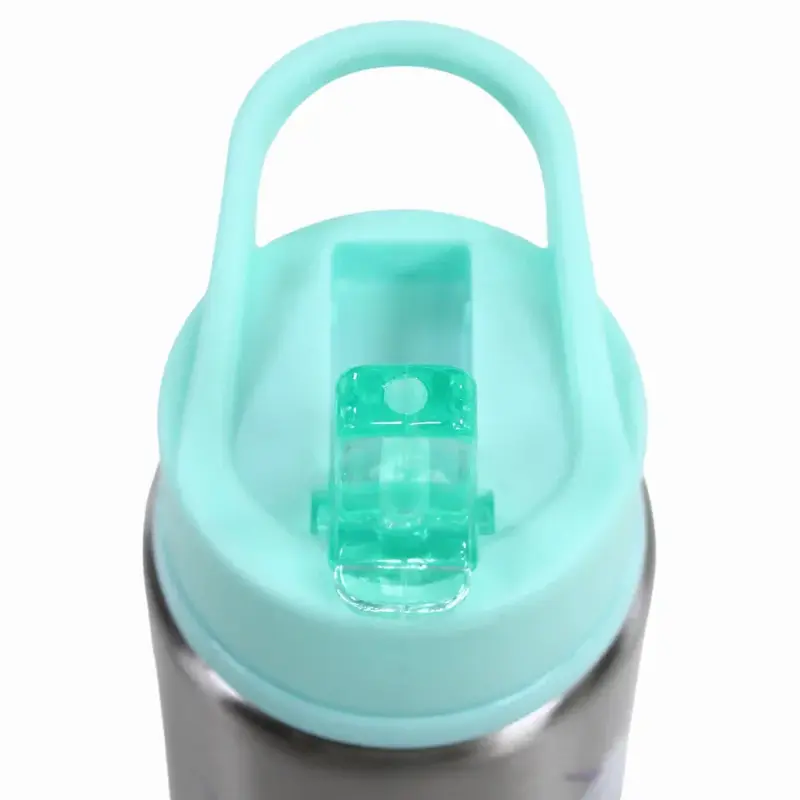 Stephen Joseph Flip Top Stainless Steel Bottle - Unicorn