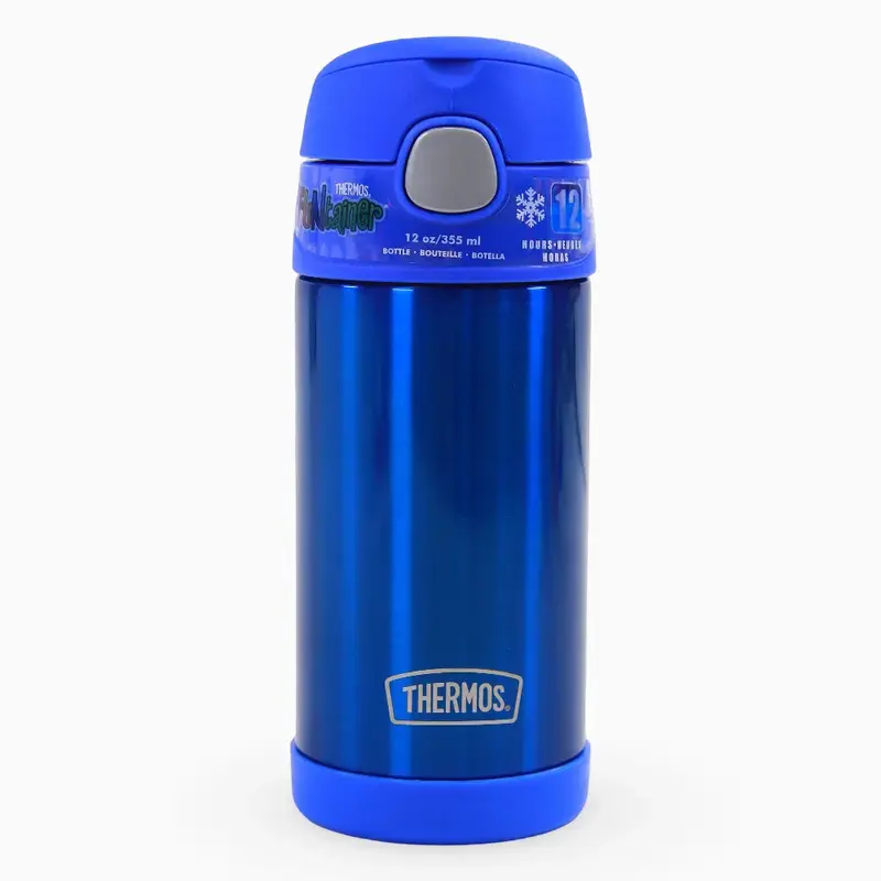 Thermos Funtainer Vacuum Bottles  Blue (355ml)