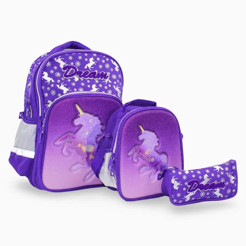 Unicorn School Set  17 Inches