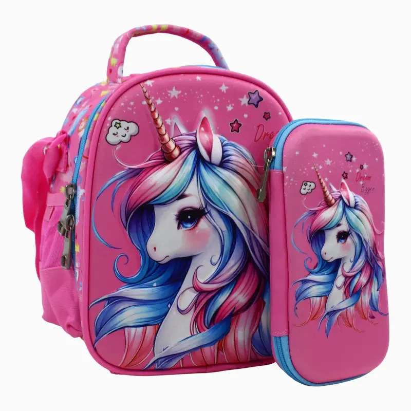 Unicorn School Set (Lunch Bag + Pencil Case)