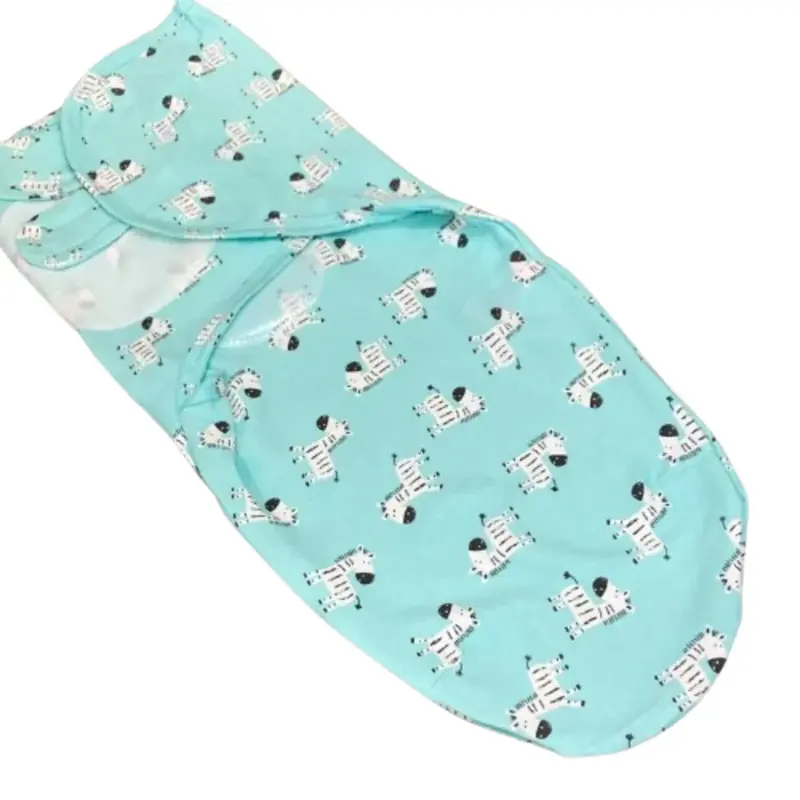 Unisex Zebras Baby Swaddle