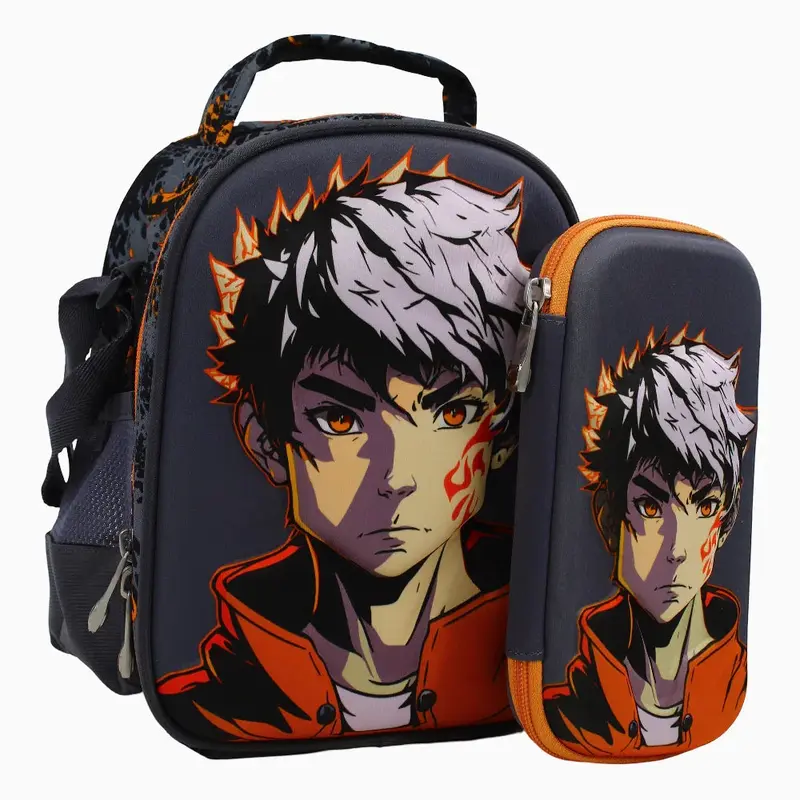 Anime School Set (Lunch Bag + Pencil Case)