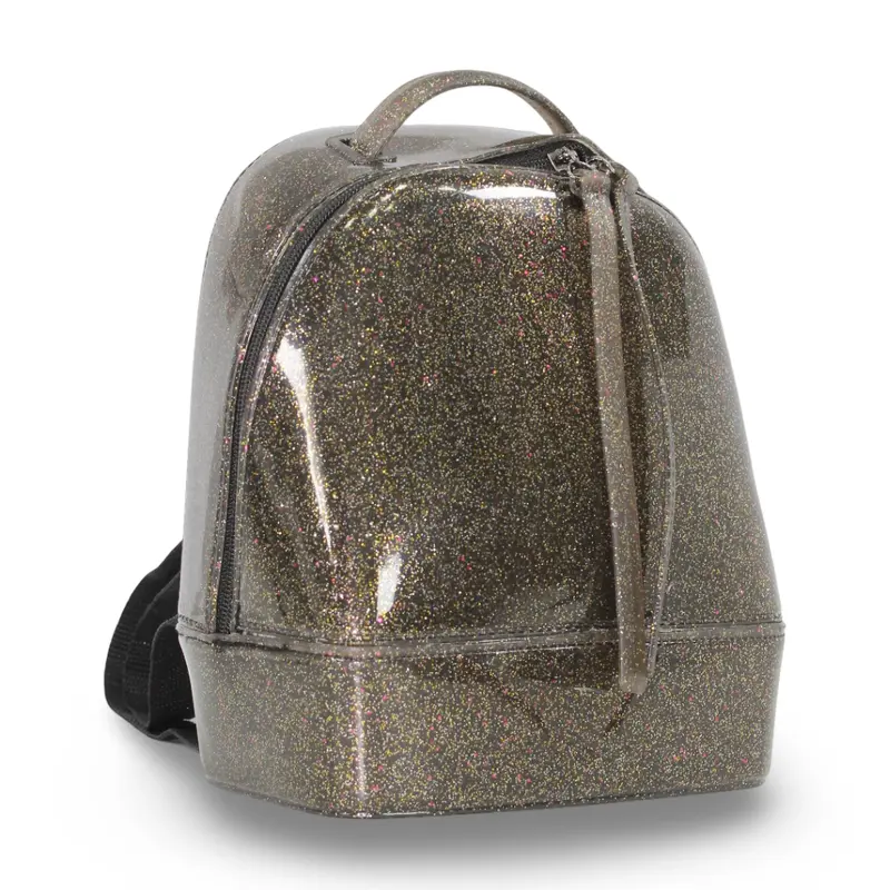 Girls Backpack  Glittery Brown