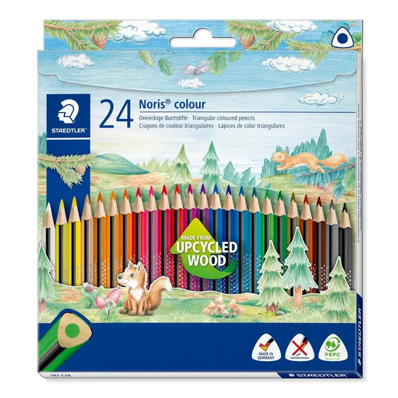 Staedtler Noris Wooden Colored Pencils  24 Colors