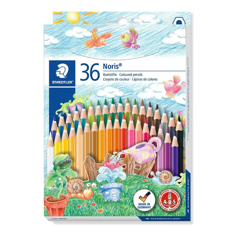 Staedtler Noris Wooden Colored Pencils  36 Colors