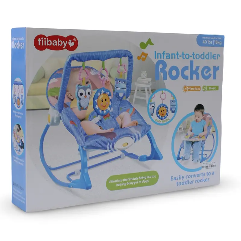 Tiibaby Infant-to-Toddler Rocker