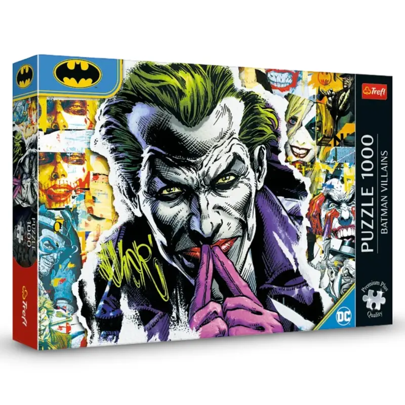 Trefl Puzzle Premium Plus Quality  Batman's Villain Joker 1000 Pcs