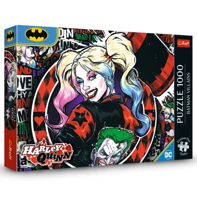 Trefl Puzzle Premium Plus Quality  Iconic Moments of Batman's Harley Quinn 1000 Pcs