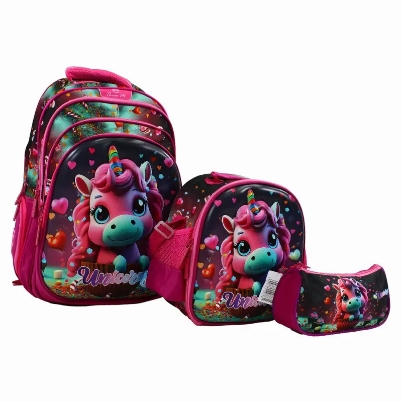 Unicorn School Set  18 Inches